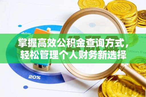 田寮掌握高效公积金查询方式，轻松管理个人财务新选择