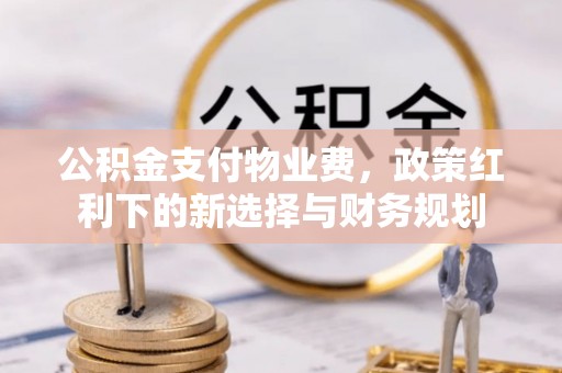 田寮公积金支付物业费，政策红利下的新选择与财务规划