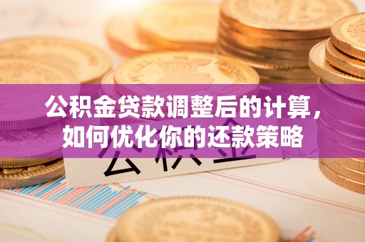 田寮公积金贷款调整后的计算，如何优化你的还款策略